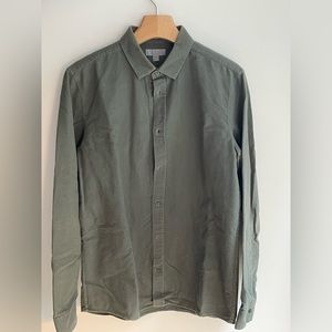 COS Dark Green Cotton Shirt Size S